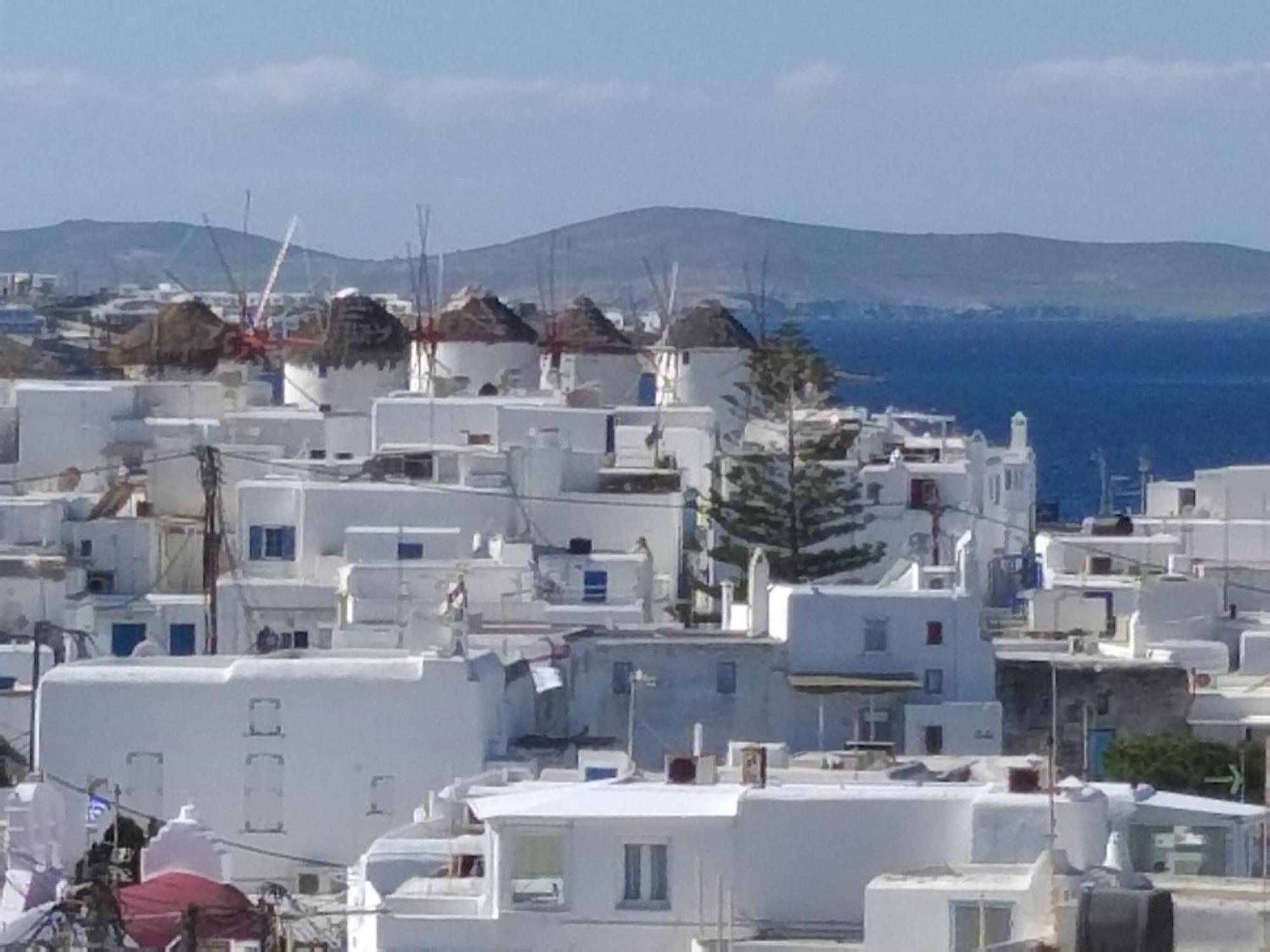 Alex Oldtown Sea View Rooms And Appartments Mykonos Town Bagian luar foto