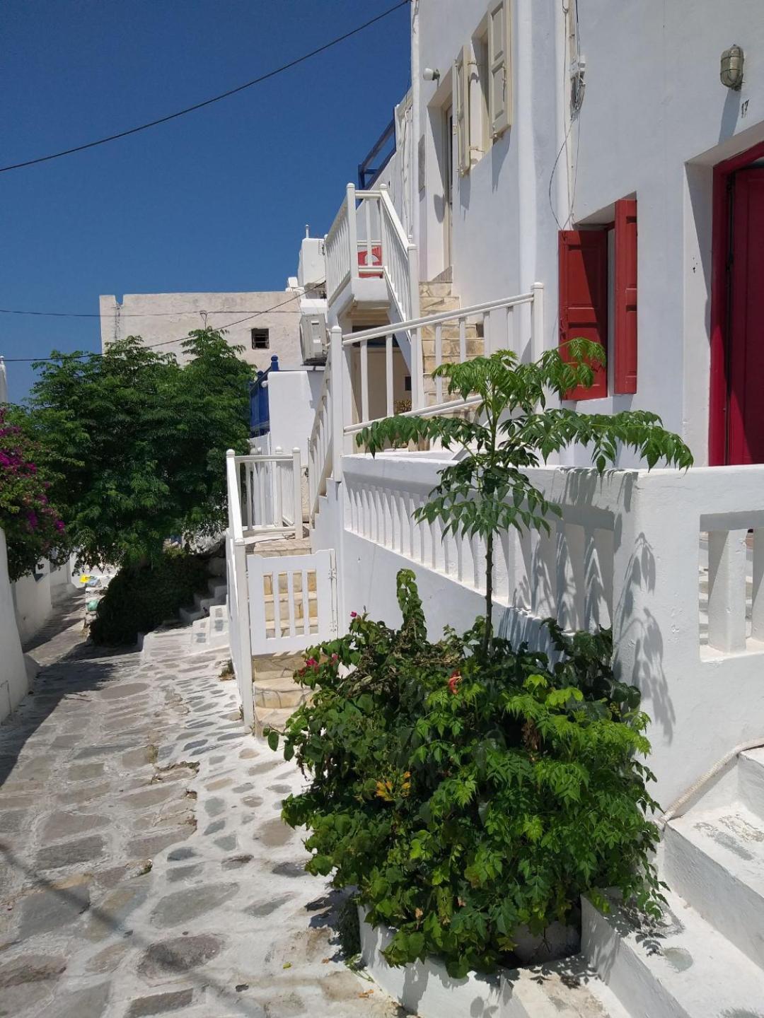 Alex Oldtown Sea View Rooms And Appartments Mykonos Town Bagian luar foto