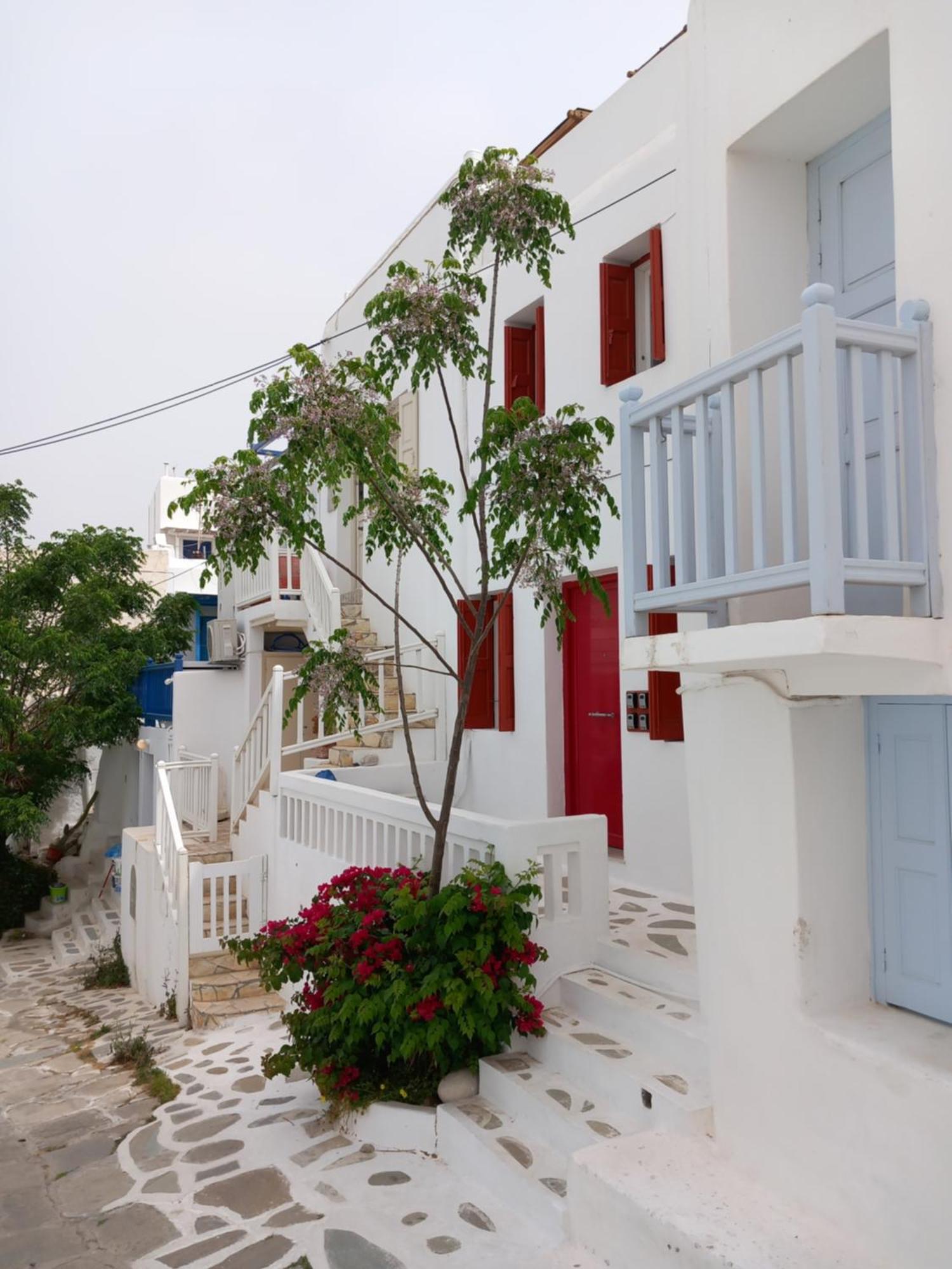 Alex Oldtown Sea View Rooms And Appartments Mykonos Town Bagian luar foto