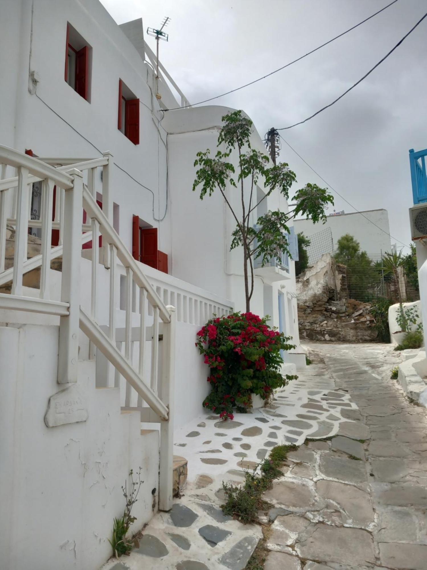 Alex Oldtown Sea View Rooms And Appartments Mykonos Town Bagian luar foto