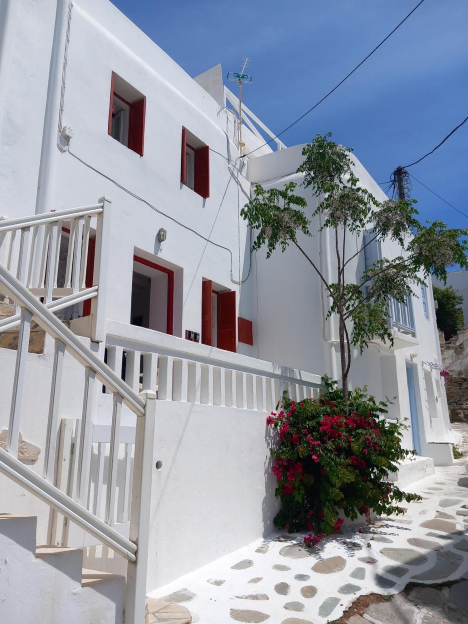 Alex Oldtown Sea View Rooms And Appartments Mykonos Town Bagian luar foto