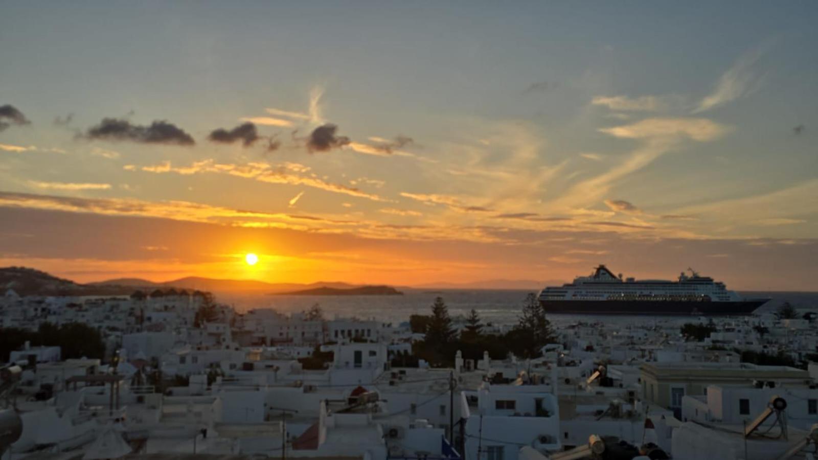 Alex Oldtown Sea View Rooms And Appartments Mykonos Town Ruang foto
