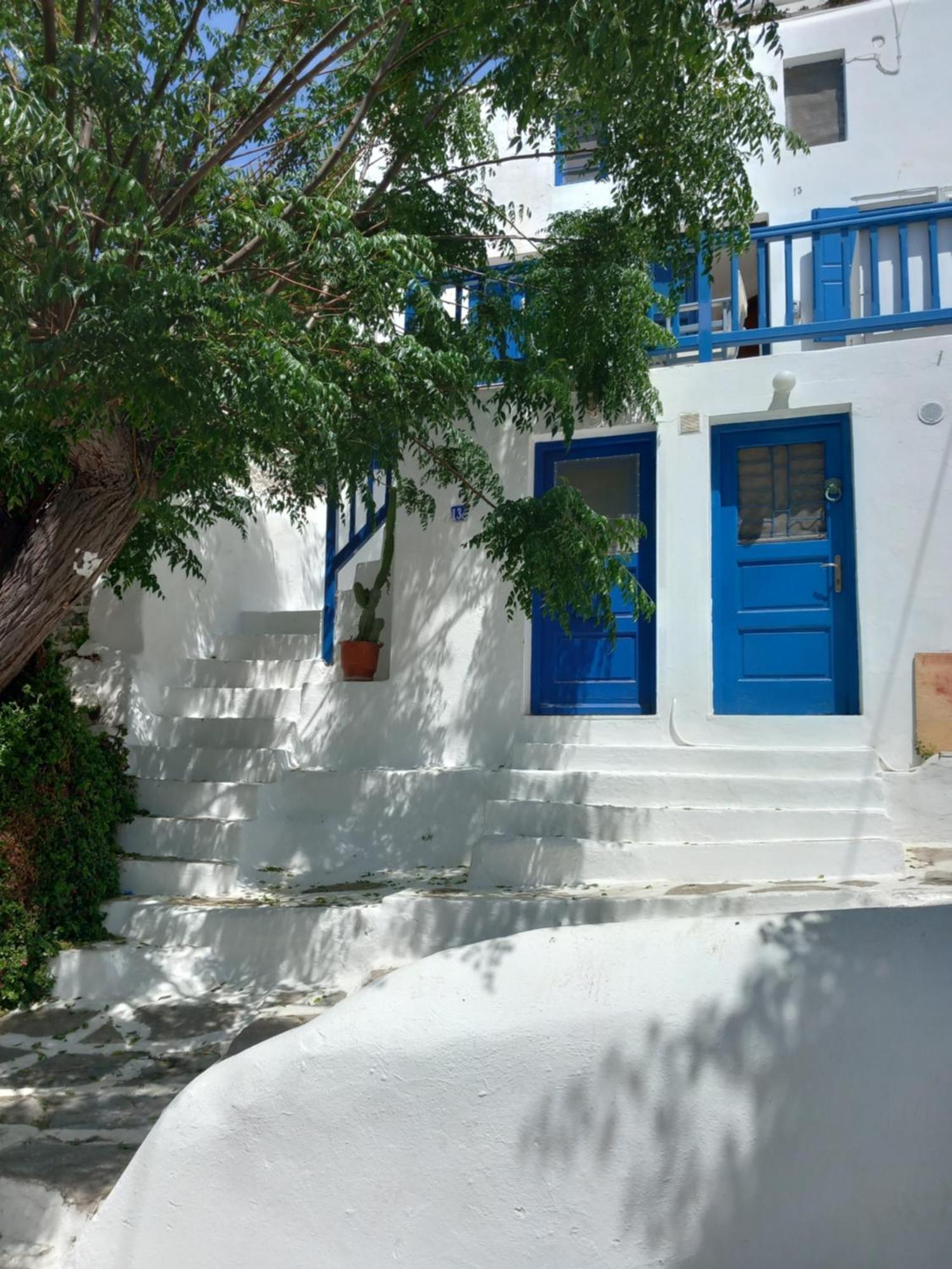 Alex Oldtown Sea View Rooms And Appartments Mykonos Town Bagian luar foto